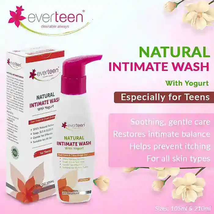everteen Yogurt Intimate Wash for Teens Restores Intimate pH Balance - everteen-neud.com