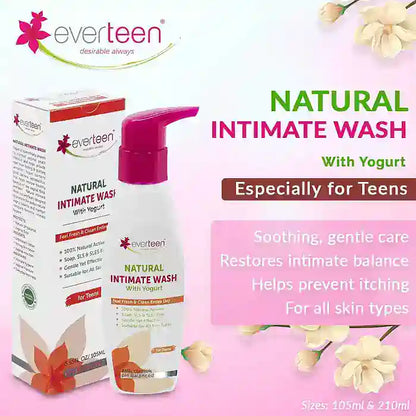 everteen Yogurt Intimate Wash for Teens Restores Intimate pH Balance - everteen-neud.com
