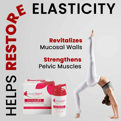 everteen Yonilife Gel 30g Helps Strengthen Pelvic Muscles and Restore Elasticity of Intimate Lady Bits - everteen-neud.com