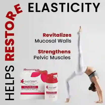 everteen Yonilife Gel 30g Helps Strengthen Pelvic Muscles and Restore Elasticity of Intimate Lady Bits - everteen-neud.com