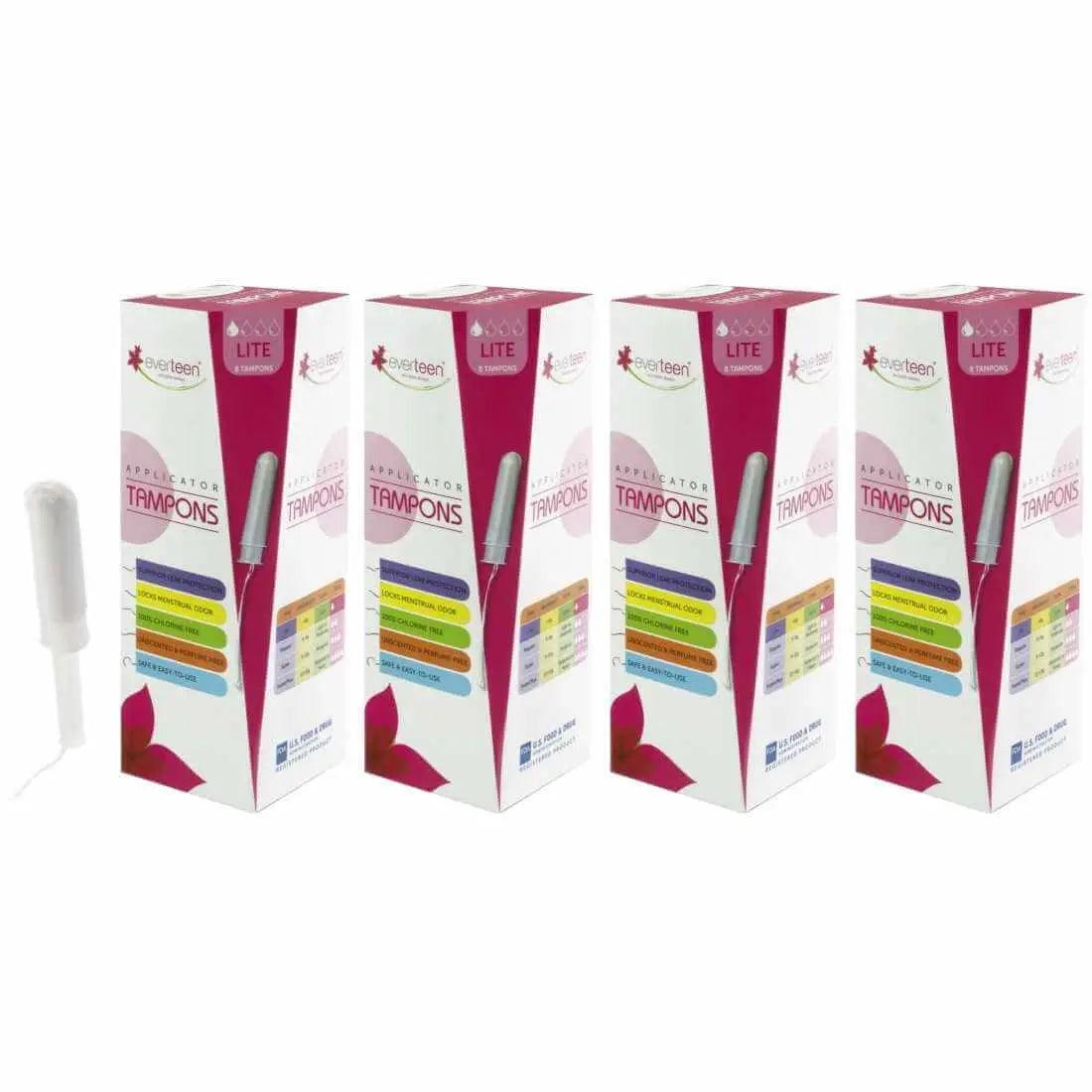 everteen Applicator Tampons for Menstrual Periods in Women 8903540009774