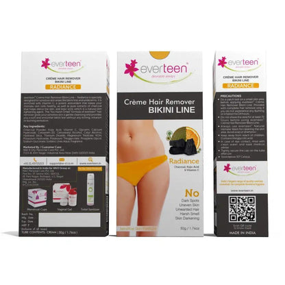 everteen Radiance Hair Remover Creme for Bikini Line and Underarms Is Shipped Worldwide - everteen-neud.com