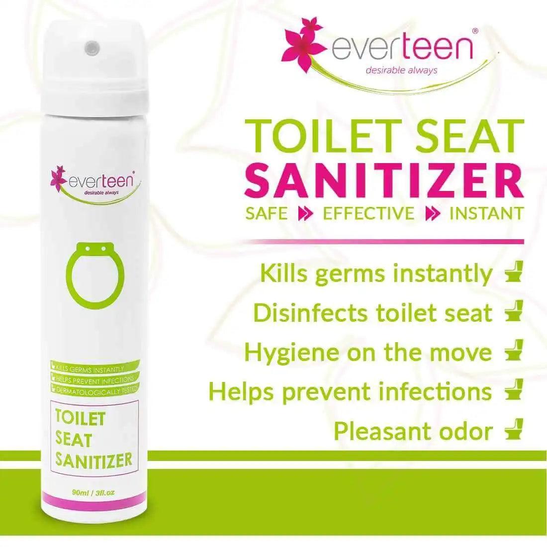 everteen Toilet Seat Sanitizer is safe, effective and instant - everteen-neud.com