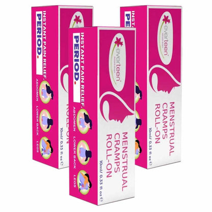 everteen Menstrual Cramps Roll-On for Period Pain Relief in Women - 10ml 9559682319074