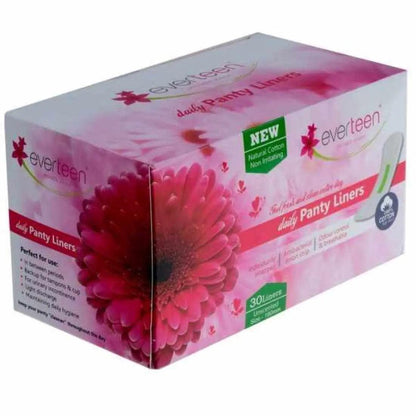 everteen Natural Cotton Daily Panty Liners for Women 8903540008838