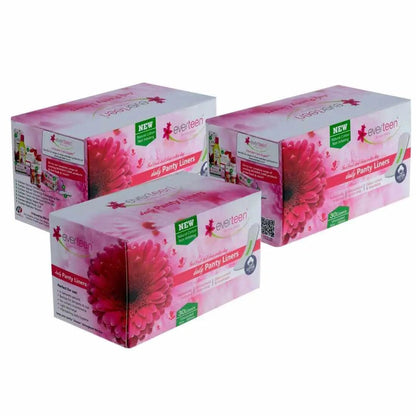 everteen Natural Cotton Daily Panty Liners for Women 8903540009743