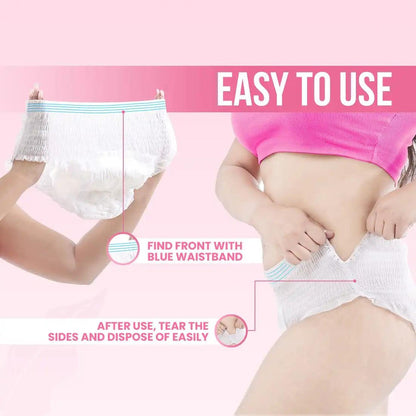 everteen Period Care Period Panties With 360° Protection, Cottony Soft, Enriched with Neem and Safflower Are Easy to Wear and Dispose Of During Menstrual Periods - everteen-neud.com