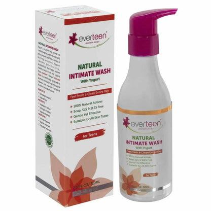 everteen Yogurt Intimate Wash for Teens - Natural Feminine Intimate Hygiene 8906116280171