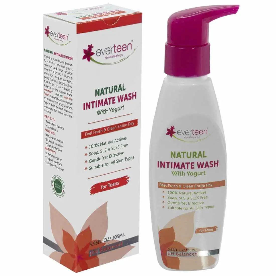 everteen Yogurt Intimate Wash for Teens - Natural Feminine Intimate Hygiene 8906116280164