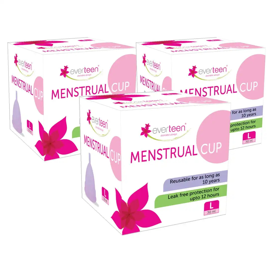 Coupe menstruelle everteen pour les règles des femmes