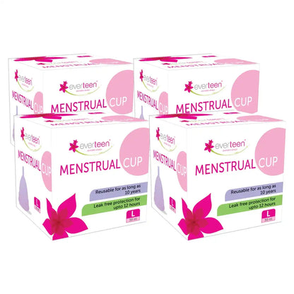 Copa Menstrual everteen para la regla en la mujer