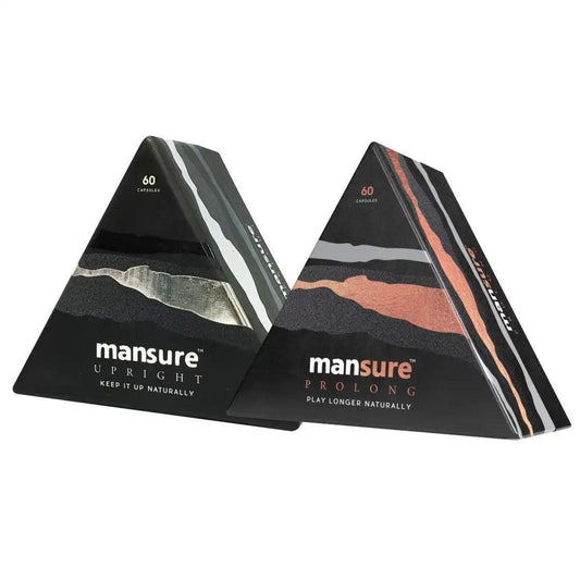 ManSure Combo - UPRIGHT and PROLONG Capsules For Men - Official Brand Store: everteen | NEUD | Nature Sure | ManSure