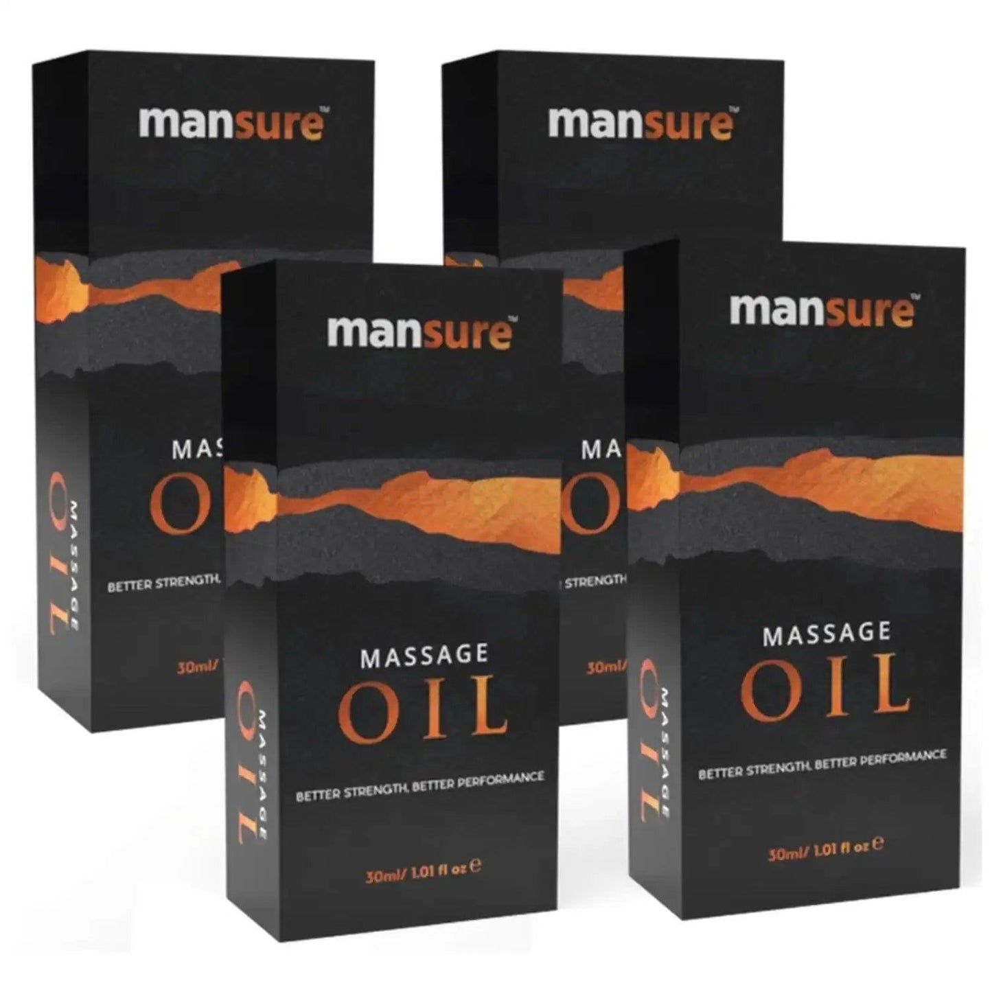 Buy 4 Packs of ManSure Massage Oil For Men's Health - 30ml 9559682315564