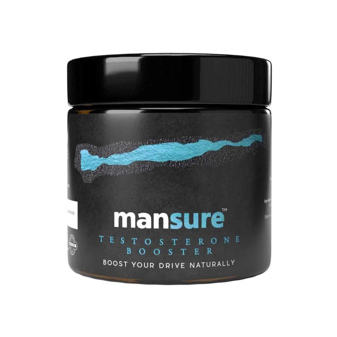 ManSure TESTOSTERONE BOOSTER for Men's Health - 60 Capsules