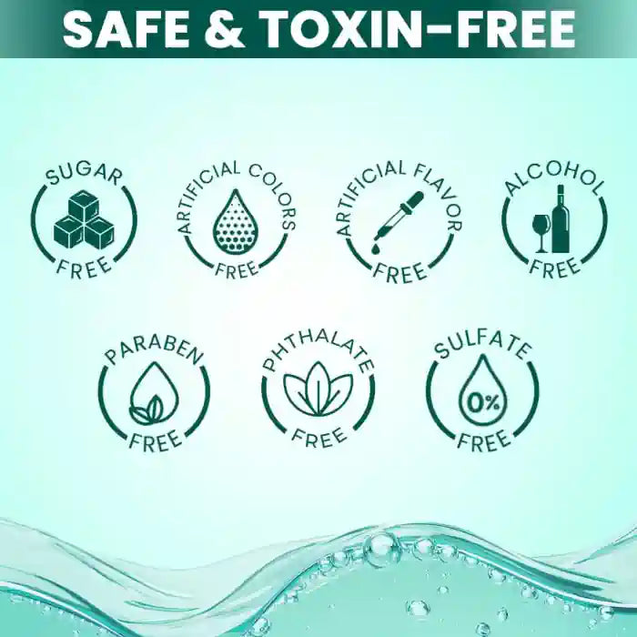 Nature Sure Aloe Vera Mouthwash with Neem and Clove Does Not Contain Sugar, Alcohol, Artificial Colors or Artificial Flavors - everteen-neud.com