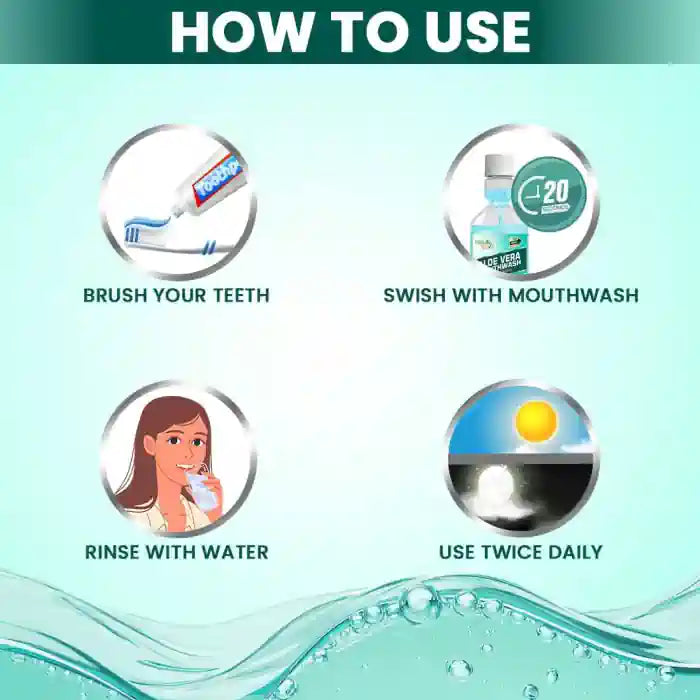 Use Nature Sure Aloe Vera Mouthwash Twice Daily - everteen-neud.com