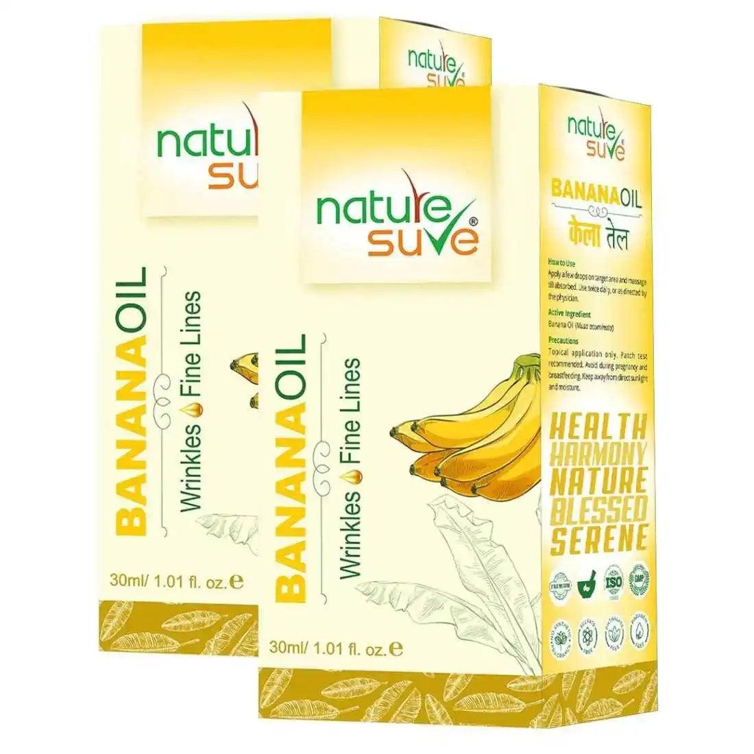 Buy 2 Packs Nature Sure Banana Oil for Wrinkles and Fine Lines - everteen-neud.com