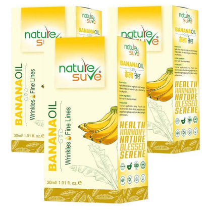 Nature Sure Banana Oil for Wrinkles and Fine Lines in Men & Women - 30ml 7419870777012