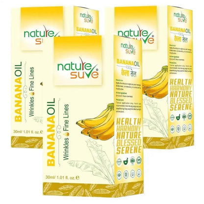 Buy 3 Packs Nature Sure Banana Oil for Wrinkles and Fine Lines - everteen-neud.com