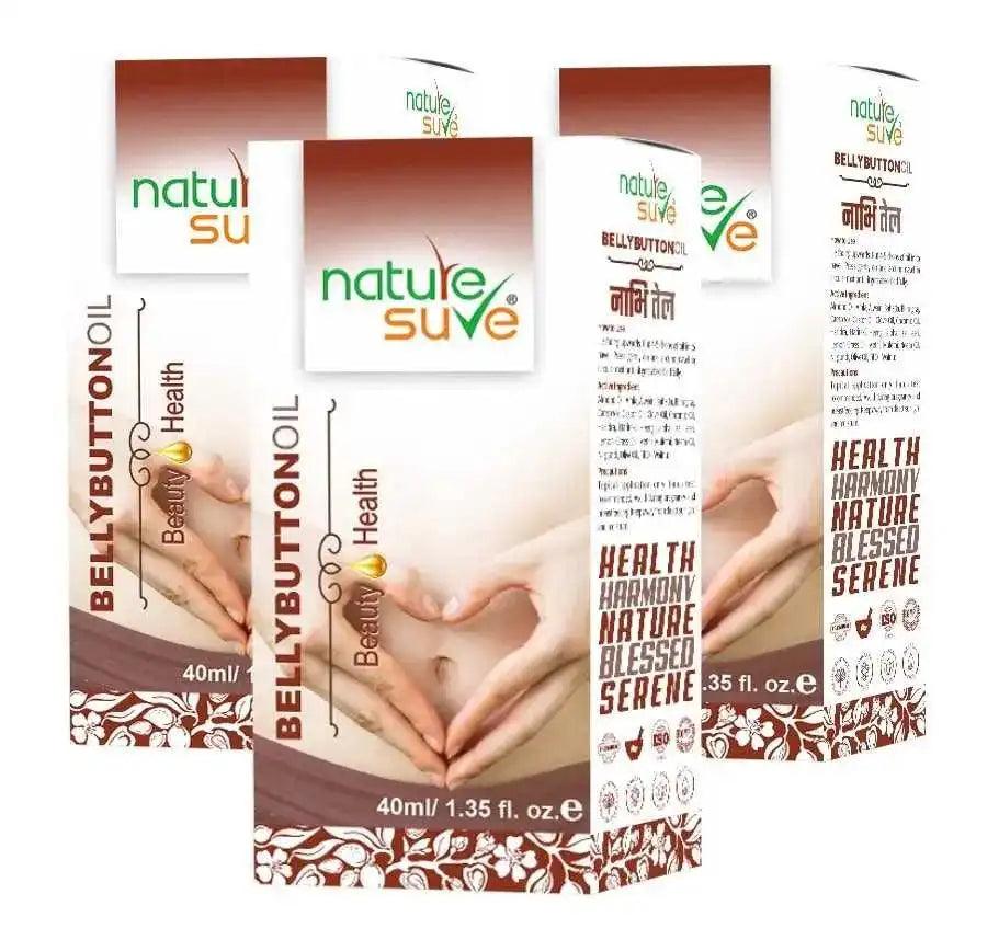 Buy 3 Packs Nature Sure Belly Button Nabhi Oil for Health and Beauty in Men & Women - everteen-neud.com