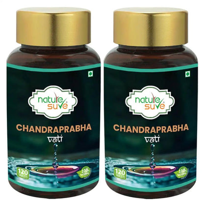 Nature Sure Chandraprabha Vati 120 Ayurvedic Tablets for Prameha and Urogenital Wellness in Men and Women - Official Brand Store: everteen | NEUD | Nature Sure | ManSure