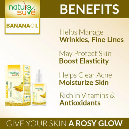 Nature Sure Combo - Banana Oil 30ml and Multani Mitti Powder 200g - everteen-neud.com