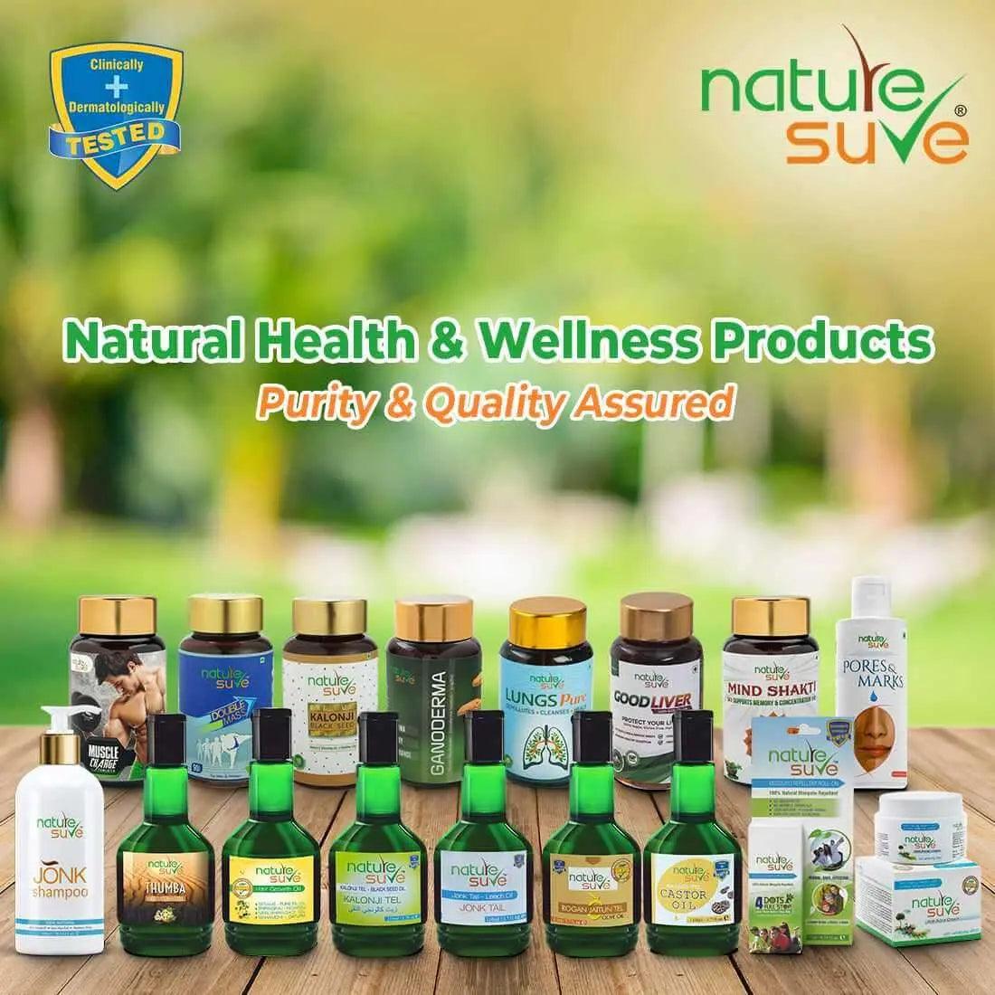 Nature Sure Combo: Double Mass and Muscle Charge Tablets for Body Mass and Muscle Strength