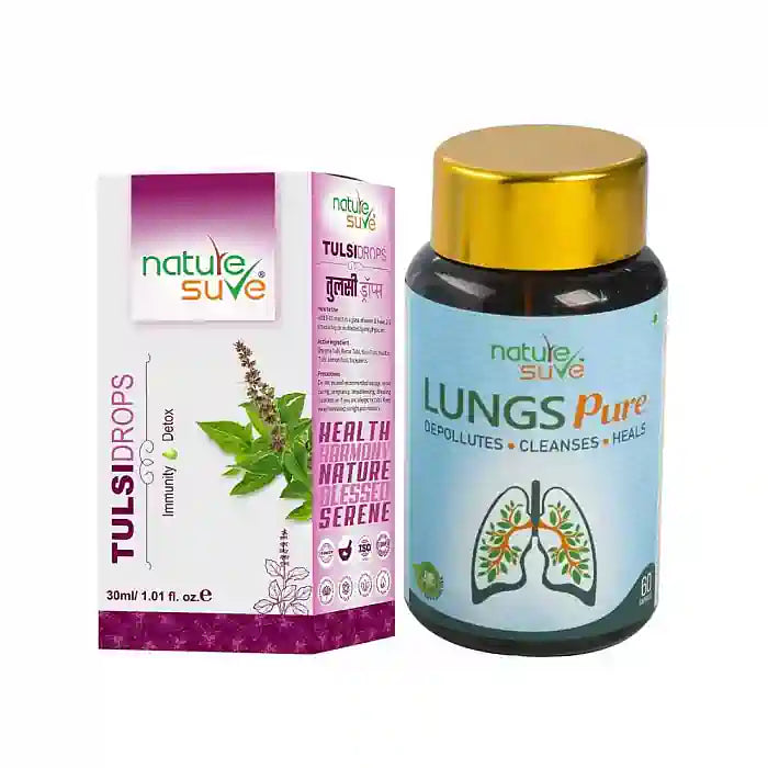 Nature Sure Combo - Tulsi Drops 30ml and Lungs Pure – everteen | NEUD ...