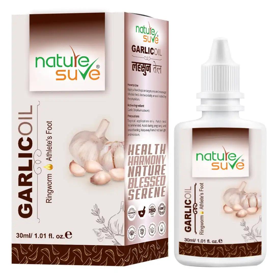 Buy 1 Pack Nature Sure Garlic Oil for Ringworm and Athlete's Foot - everteen-neud.com