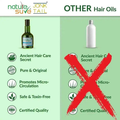 Nature Sure Jonk Tail 110ml for Hair Problems - Top Quality Pure and Original - everteen-neud.com