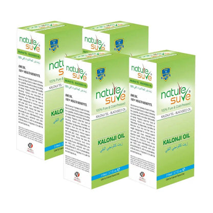 Buy 4 Packs Nature Sure Kalonji Tail Black Seed Oil Directly From Company - everteen-neud.com