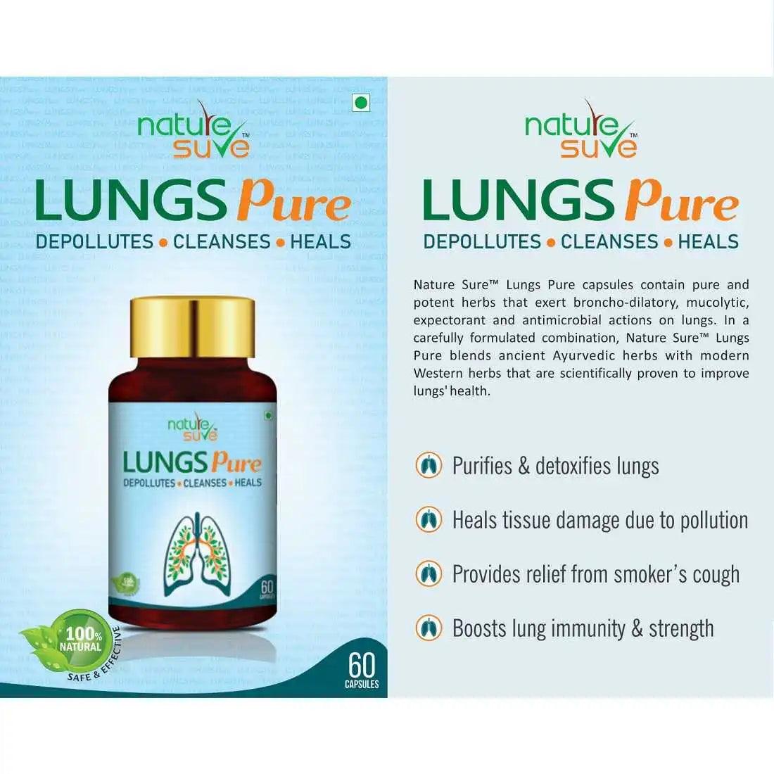 Nature Sure Lungs Pure Help Provide Relief From Smoker's Cough - everteen-neud.com