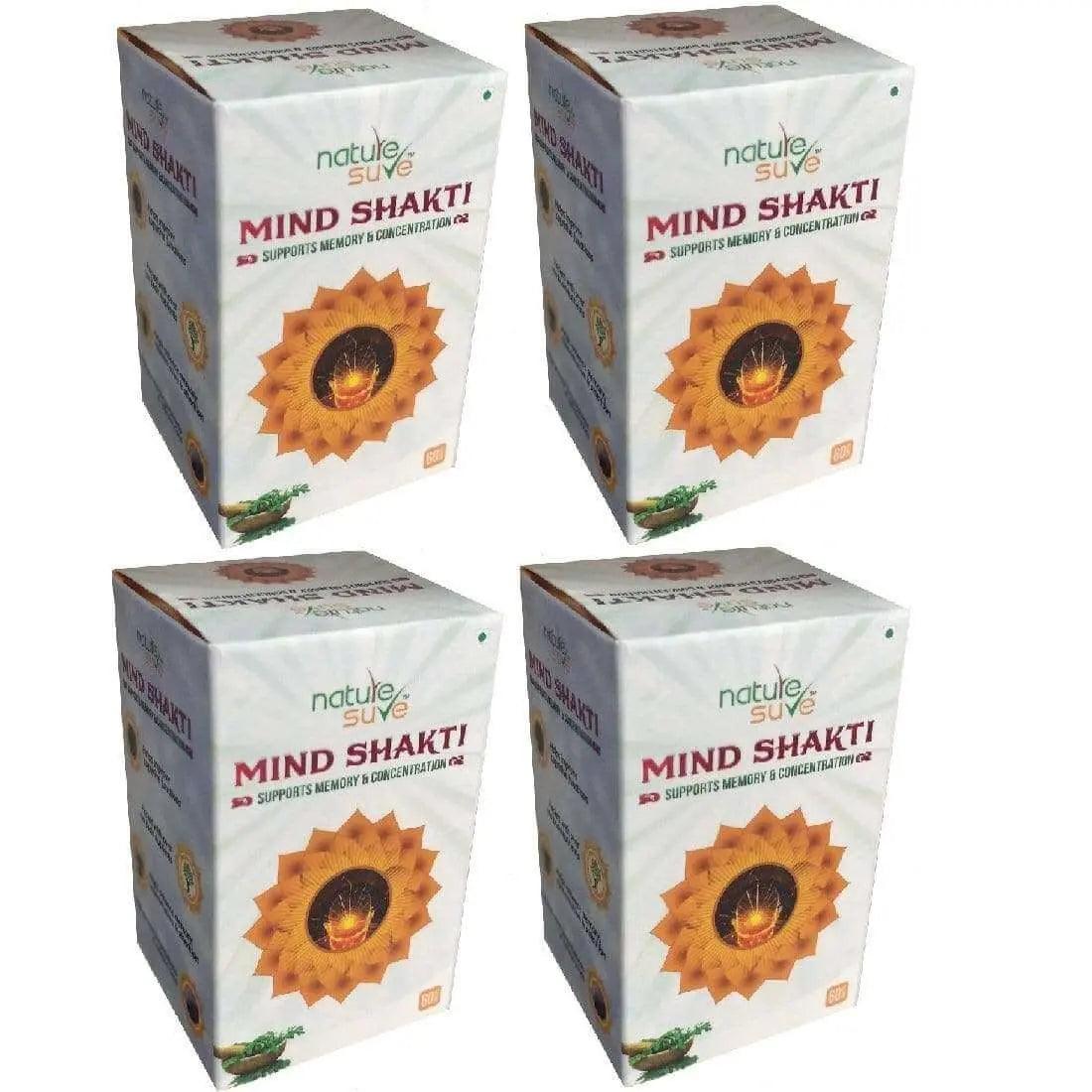 Nature Sure Mind Shakti Tablets for Memory and Concentration in Men & Women - 60 Tablets 8903540009392