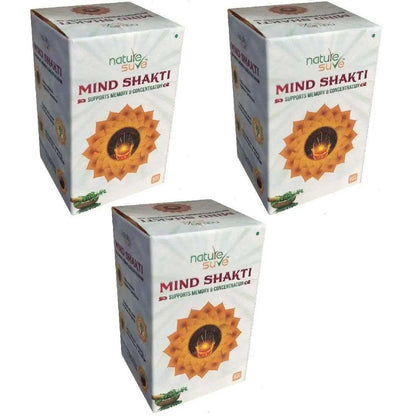 Nature Sure Mind Shakti Tablets for Memory and Concentration in Men & Women - 60 Tablets 8903540009385