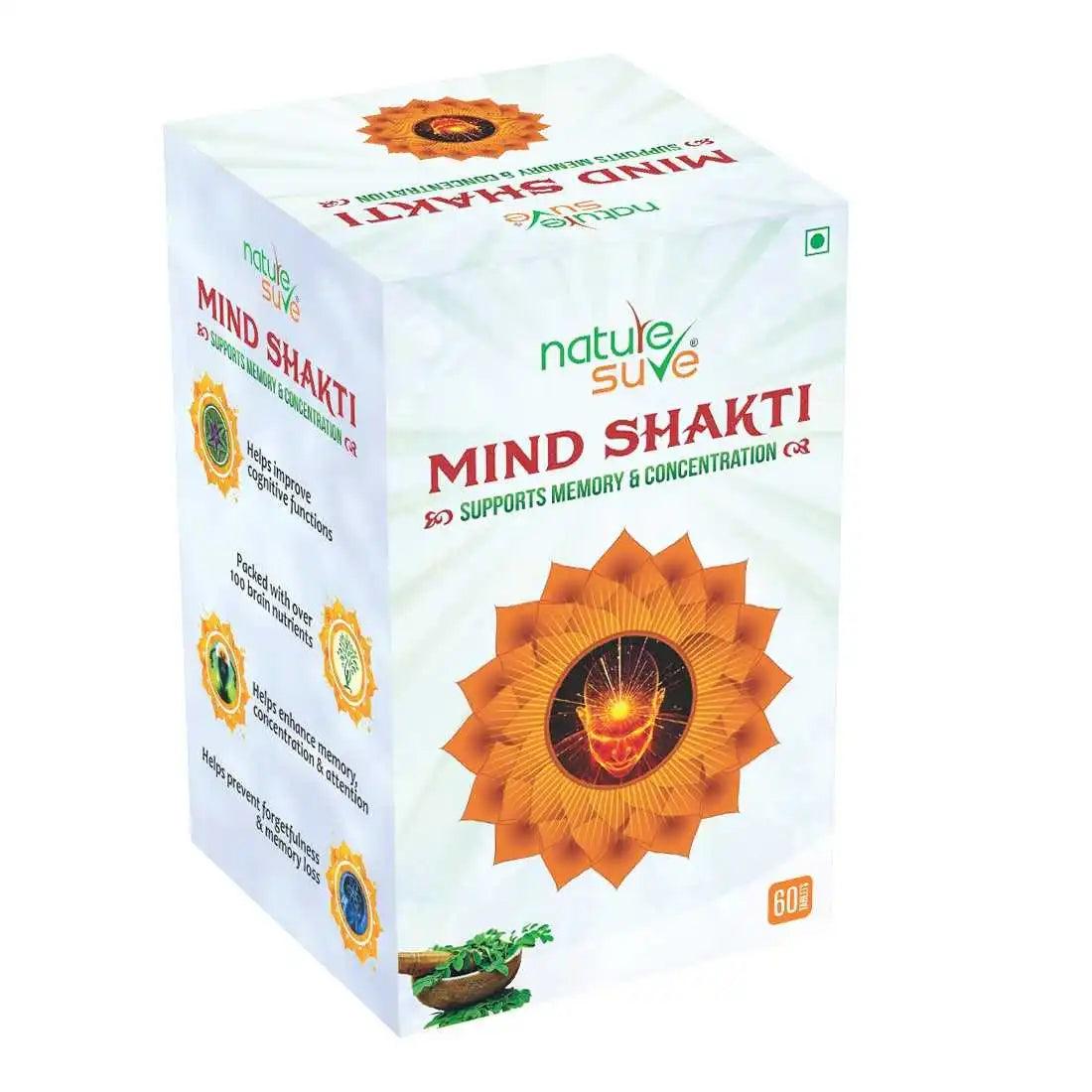 Nature Sure Mind Shakti Tablets help prevent forgetfulness - everteen-neud.com