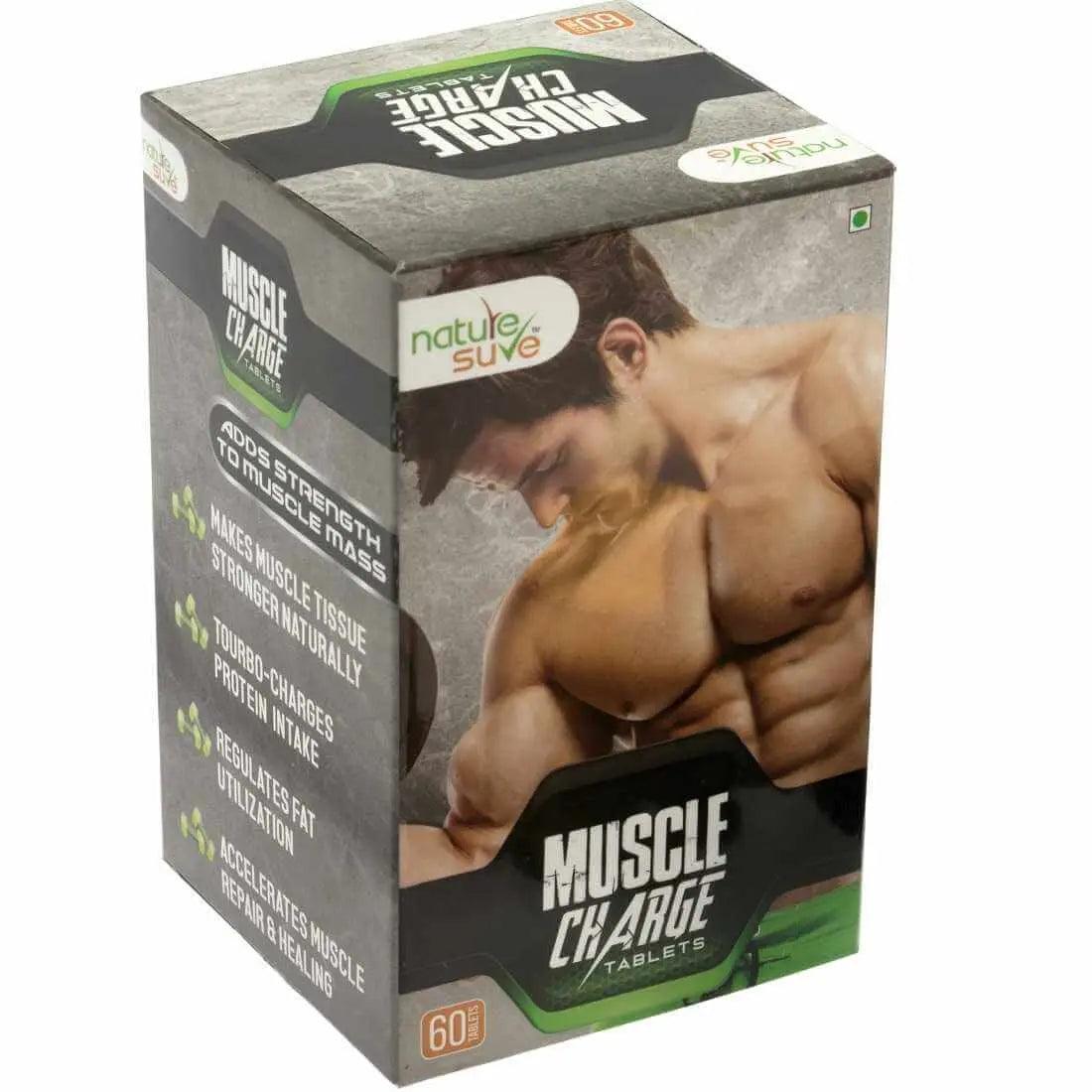 Nature Sure Muscle Charge Tablets For Faster Muscle Recovery & Protein Absorption 8903540009095