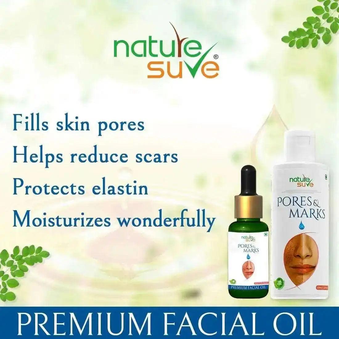 Nature Sure Pores and Marks Oil Helps Reduce Scars - everteen-neud.com