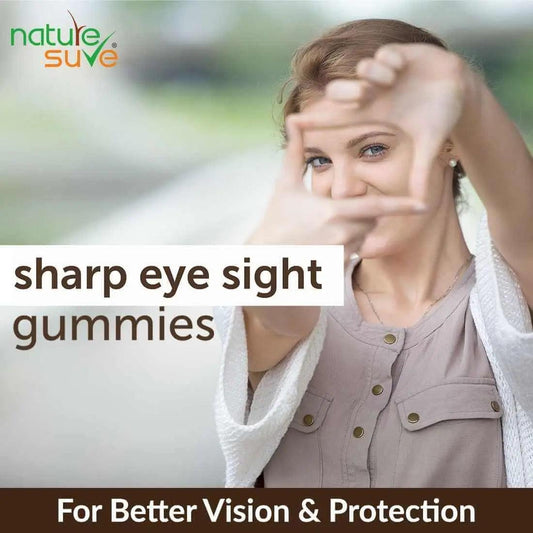 Nature Sure Sharp Eye Sight Daily Gummies for Better Vision - 45 Pieces