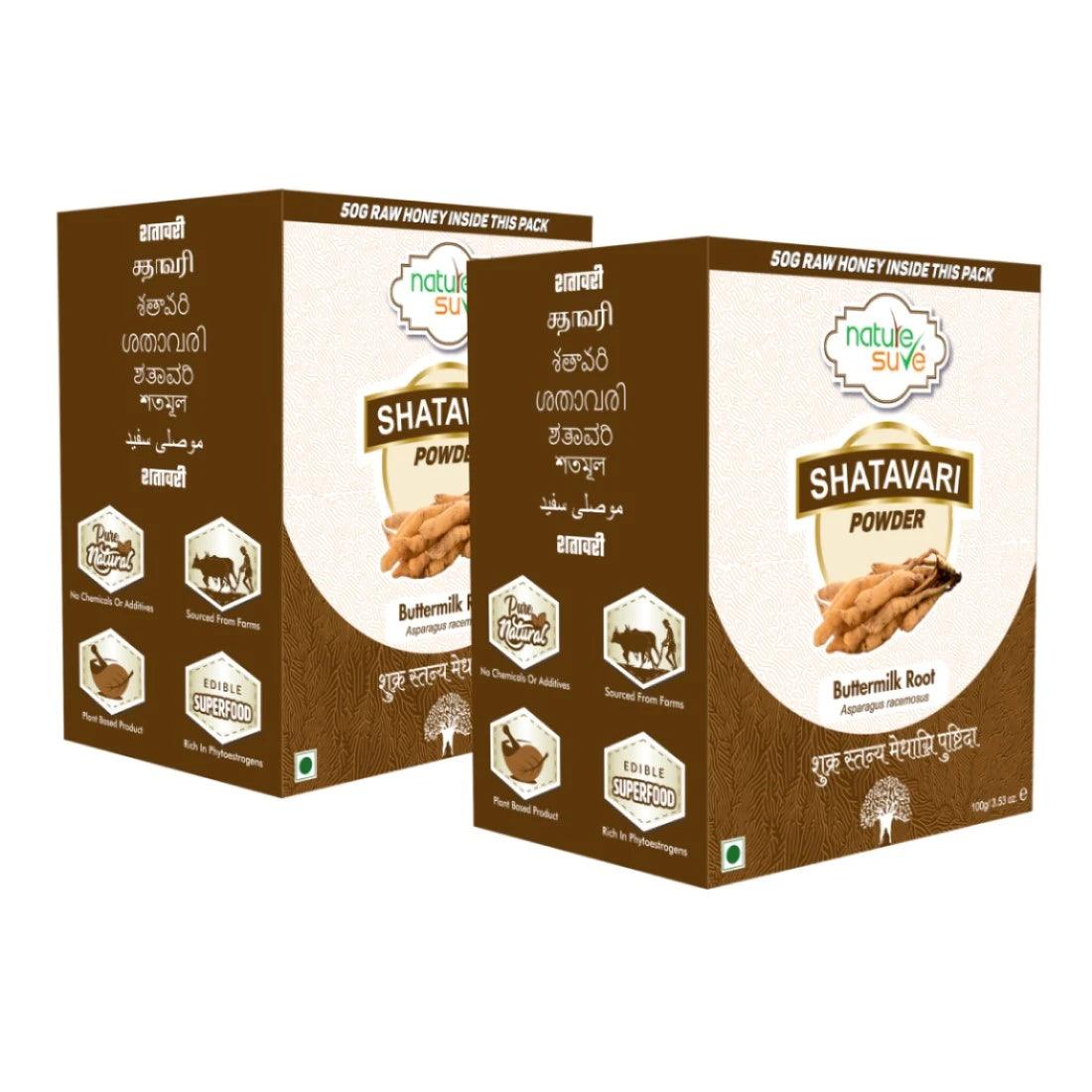 Nature Sure Shatavari Asparagus Powder 100g with Raw Honey 50g - Official Brand Store: everteen | NEUD | Nature Sure | ManSure