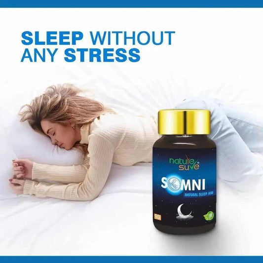 Nature Sure SOMNI Natural Sleep Support for Men and Women - 90 Tablets - everteen-neud.com
