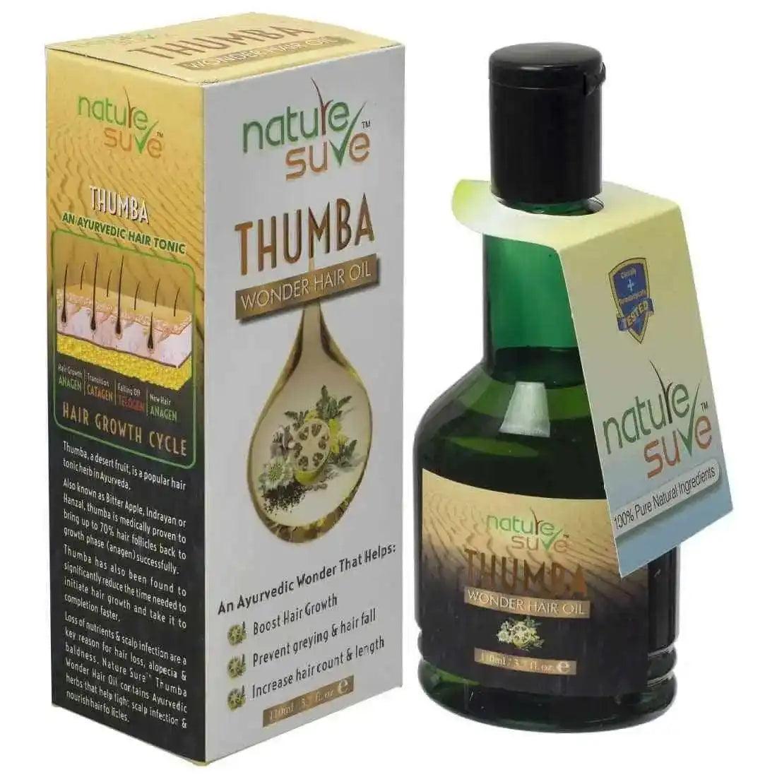 Buy 1 Pack Nature Sure Thumba Wonder Hair Oil for Men and Women Directly From Company's Brand Store - everteen-neud.com