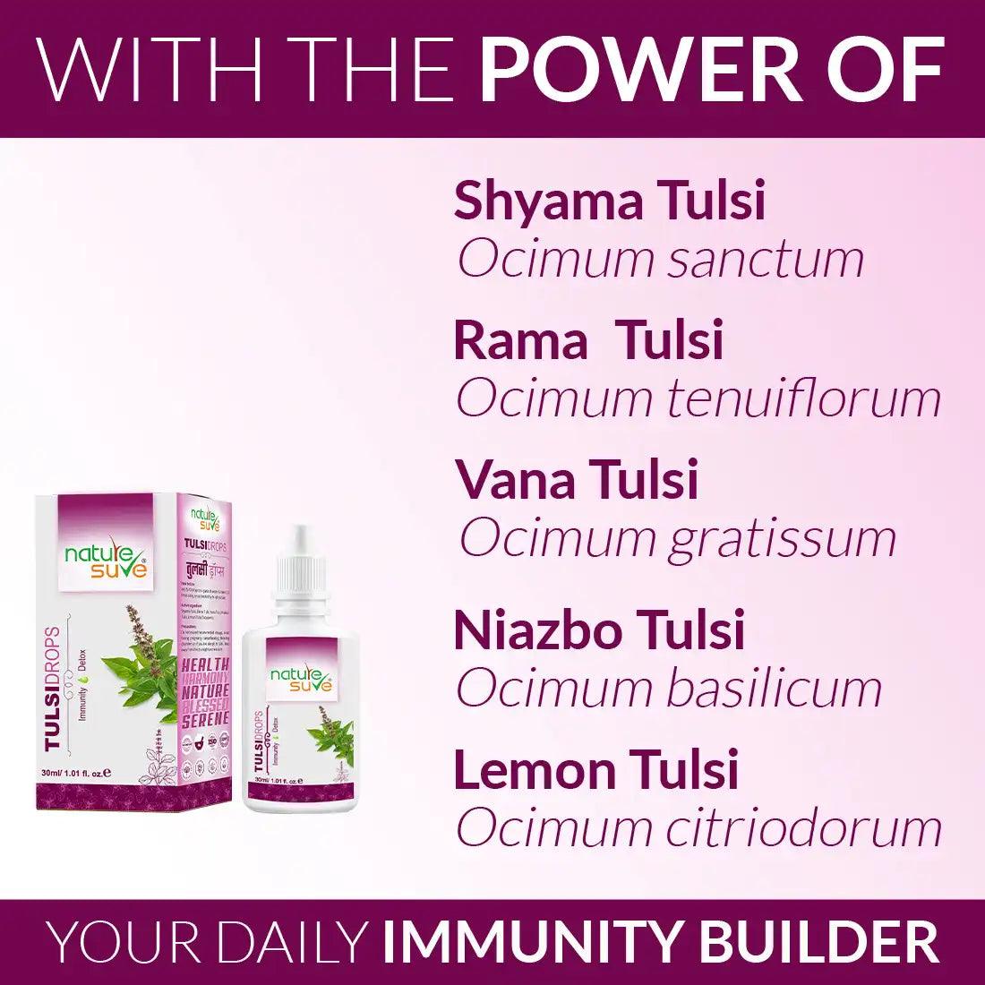 Nature Sure Tulsi Drops Is Your Daily Immunity Booster With Five Types of Holy Basil - everteen-neud.com