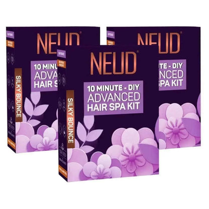 NEUD 4-Step DIY Advanced Hair Spa Kit for Salon-Like Silky Bounce at Home 7419870512095