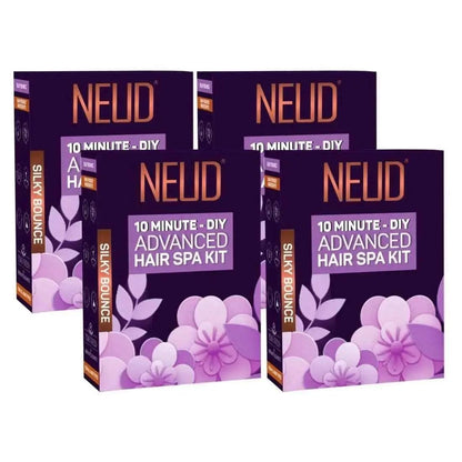 NEUD 4-Step DIY Advanced Hair Spa Kit for Salon-Like Silky Bounce at Home 7419870485238