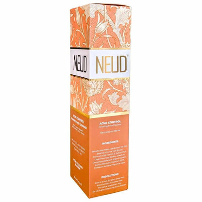 NEUD Acne Control Foaming Face Cleanser With Salicylic Acid, Neem and Tea Tree Oil - 150 ml