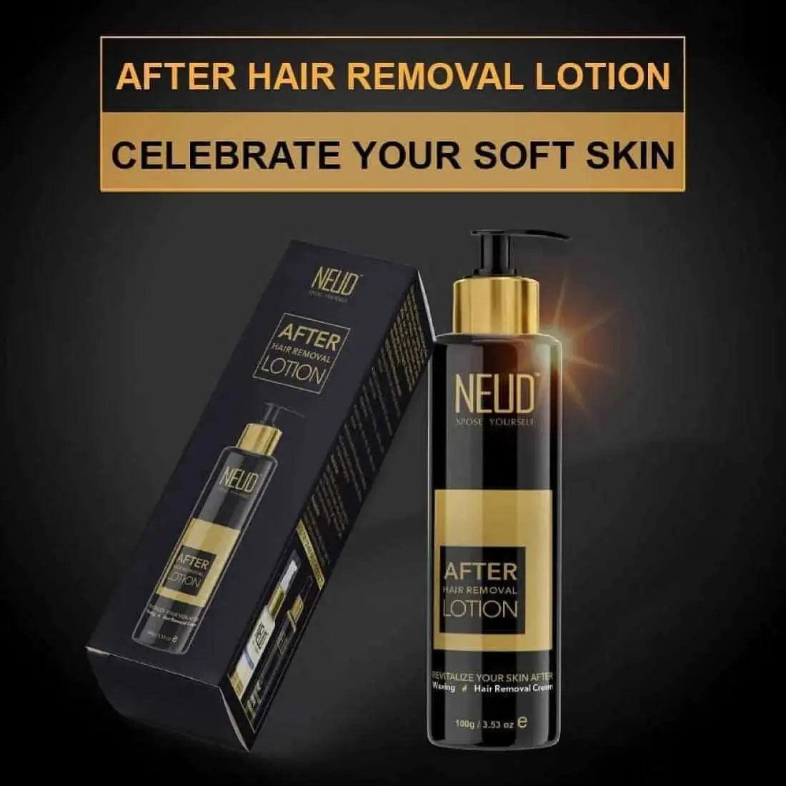 NEUD After-Hair-Removal Lotion for Skin Care in Men & Women - 100g