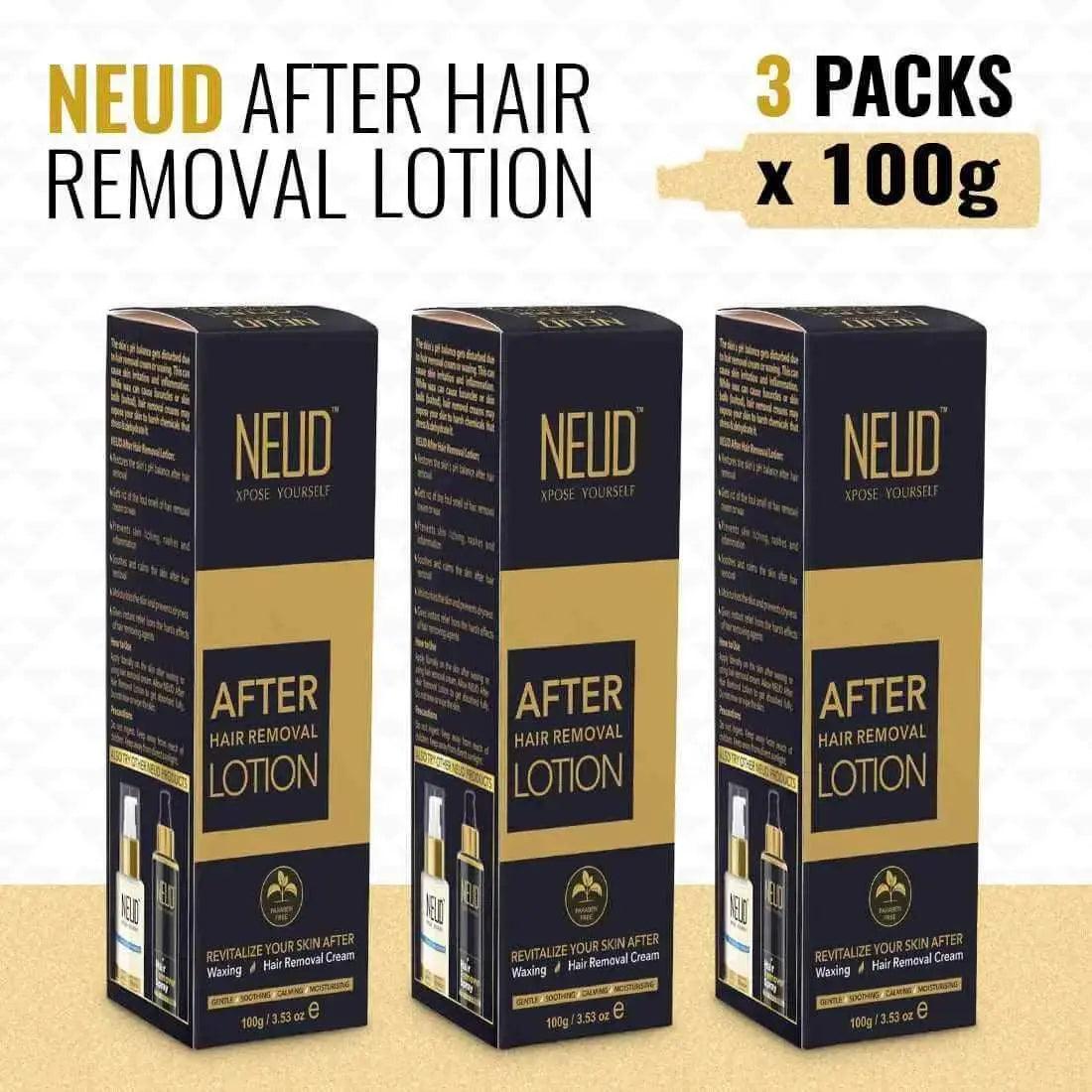 NEUD After-Hair-Removal Lotion for Skin Care in Men & Women - 100g