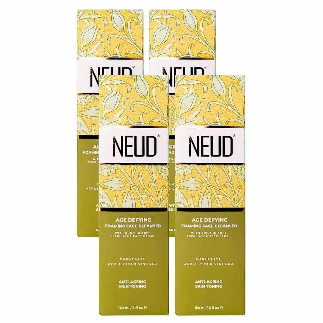 NEUD Age Defying Foaming Face Cleanser With Apple Cider Vinegar and Bakuchiol - 150 ml 9559682310200