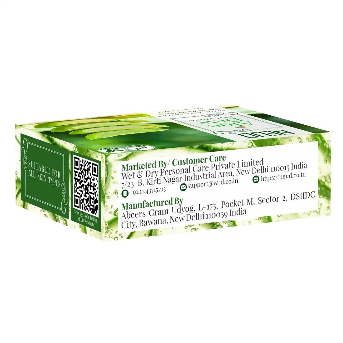 NEUD Aloe Dew Glycerine Luxury Artisan pH-Balanced Handmade Soap 125g - Shipped Worldwide - everteen-neud.com