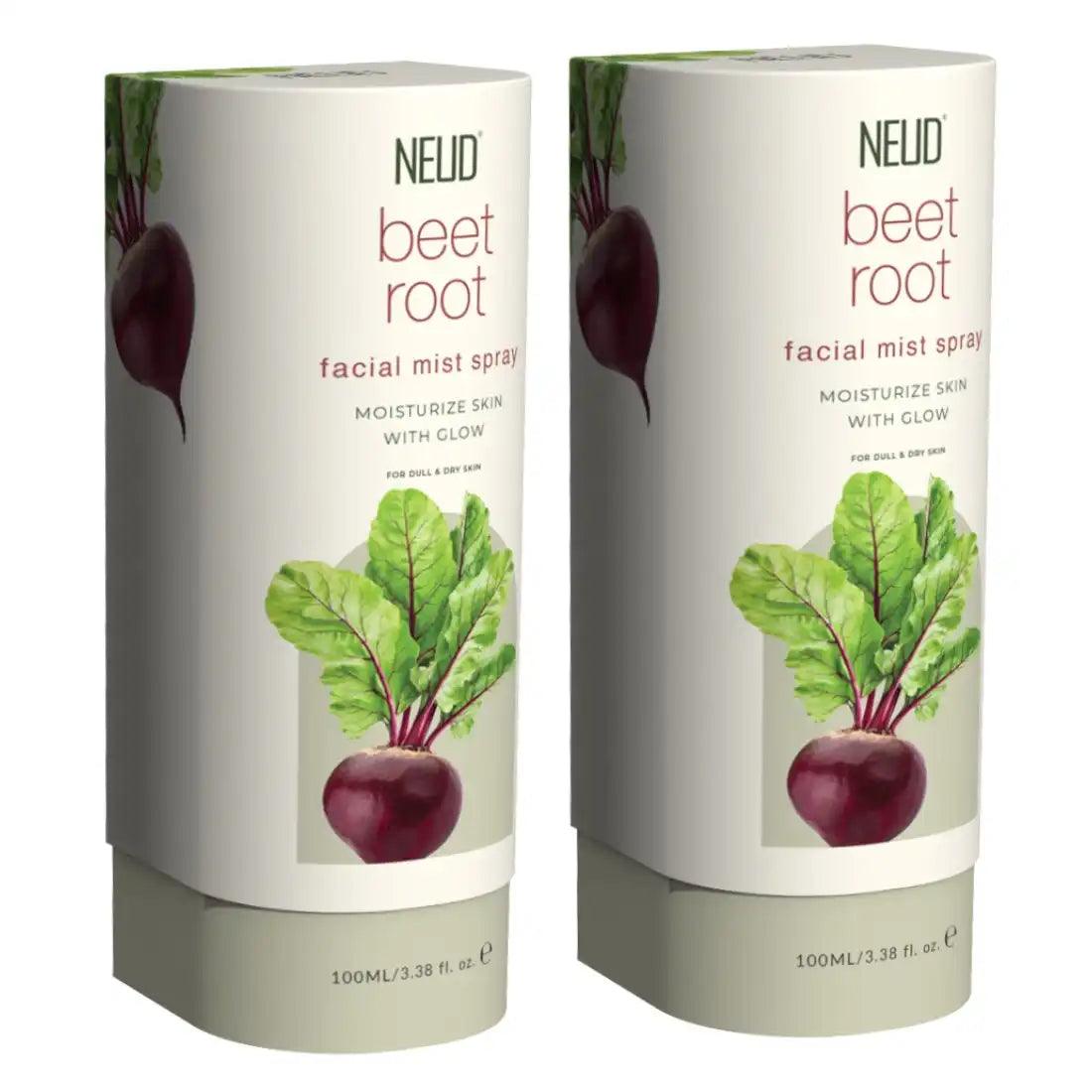 Buy 2 Packs NEUD Beet Root Facial Mist Spray 100ml For Dull and Dry Skin - everteen-neud.com